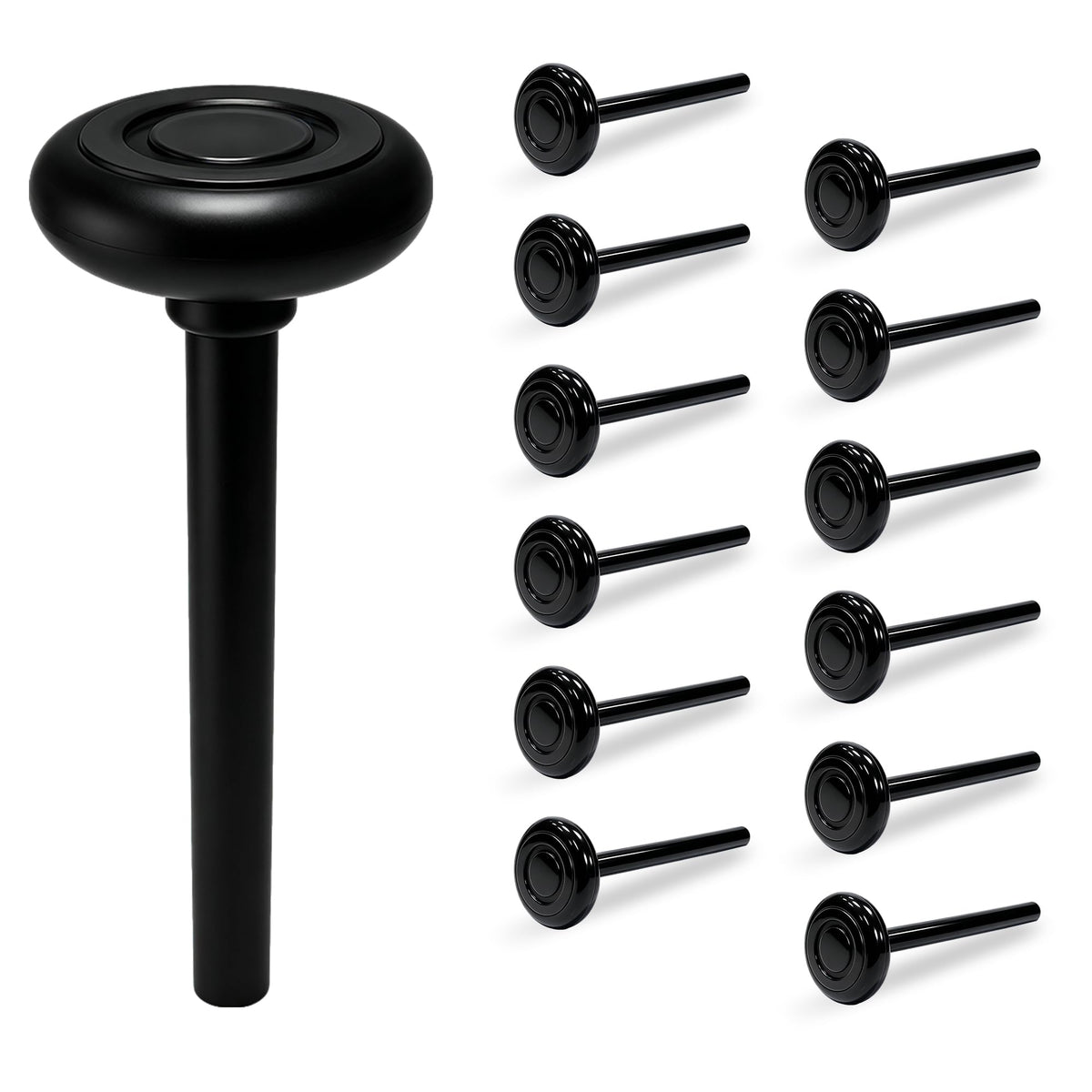 12 Pack 2" Nylon Garage Door Rollers with 6200RS Bearings, 4" - Image 1