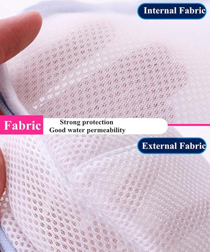 DurReus Laundry Science Bra Wash Bag Nest Delicates Padded Underwear Washing Bag Sport Bras Protector in Washer Dryer Machine