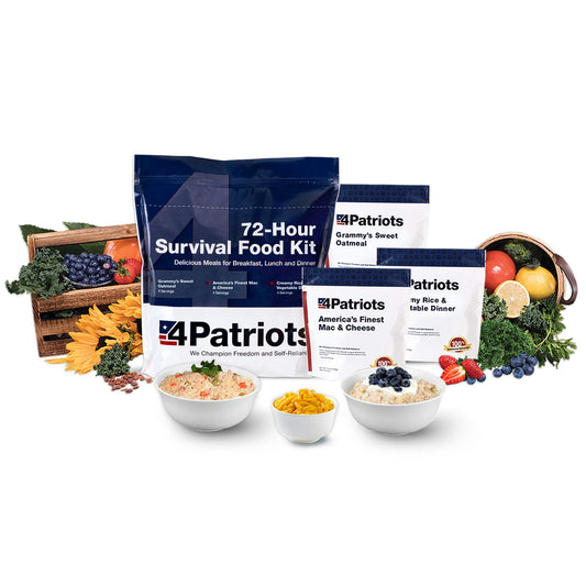 4Patriots 72-Hour Survival Food Kit: Emergency Food Supply - Image 1