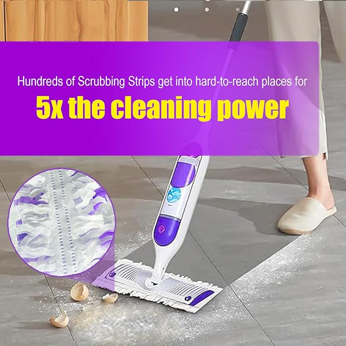 24 Pack Power Mop Pads for Swiffer Power Mop - Power Mop Refill Pads for All Multi-Surface Hardwood Floor Cleaning, for Swiffer Wet Pads Refill, 12 Layers Thickened Durable | Heavy-Duty Absorbent