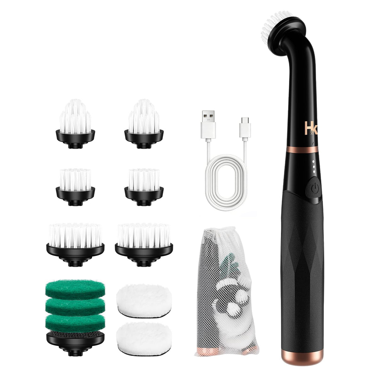 2026 Upgraded Cordless Electric Spin Scrubber, 360° High-Torque - Image 1