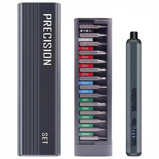 Mini Electric Screwdriver Set, Cordless Screwdriver - Image 1