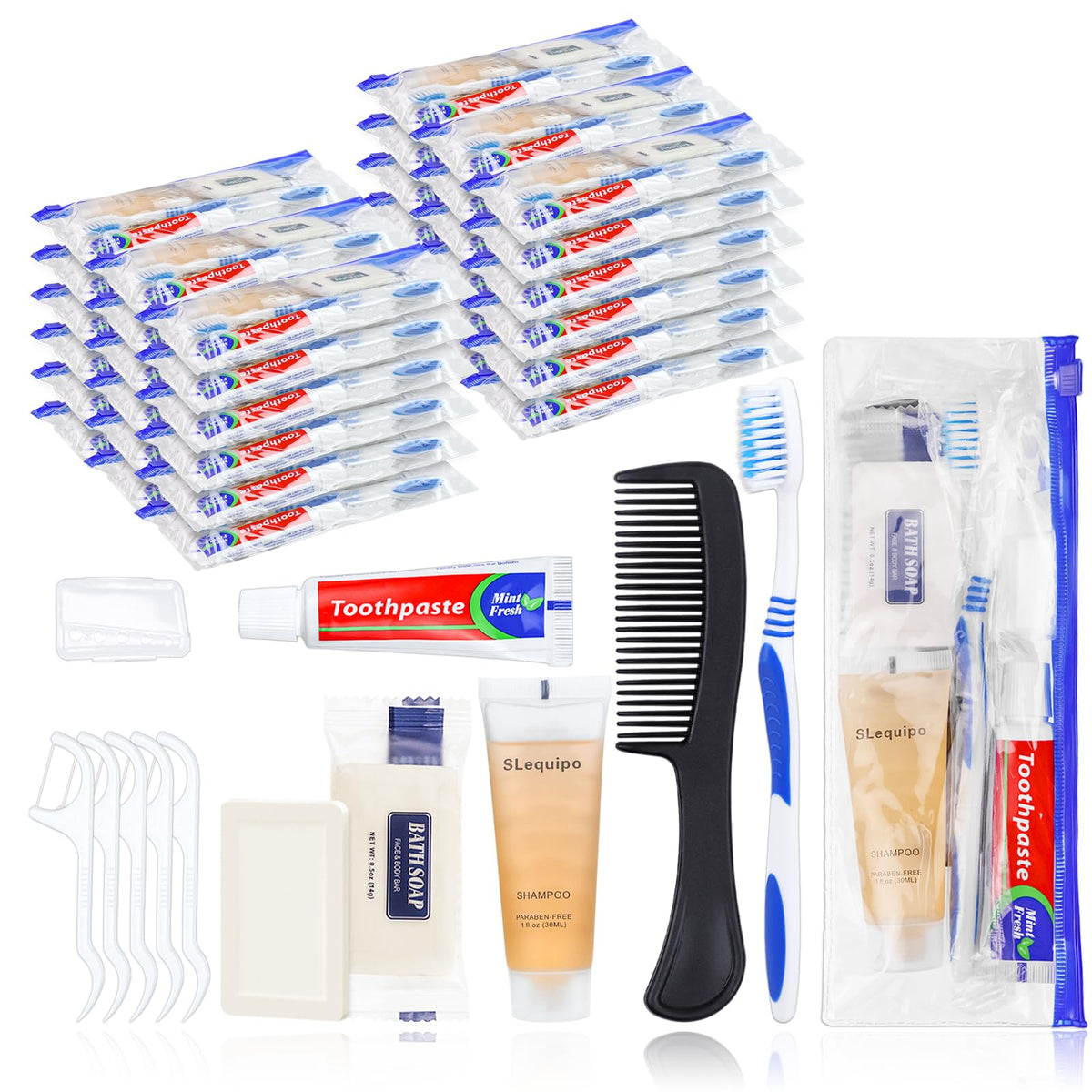 Pack of 50 Hygiene Kit, Hygiene Kit Bulk - Image 1
