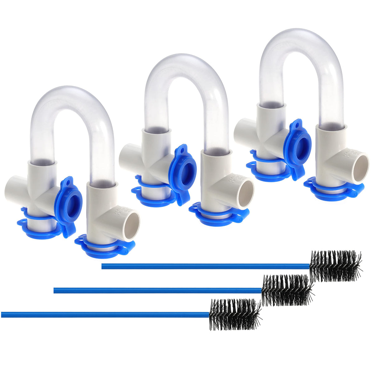 3Pack 3/4" Standard Condensate Trap with 18" Cleaning - Image 1