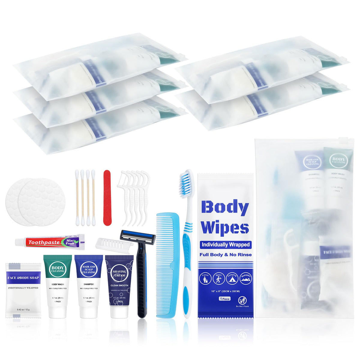 Hygiene Kits for Homeless Care Package Bulk Travel Size - Image 1