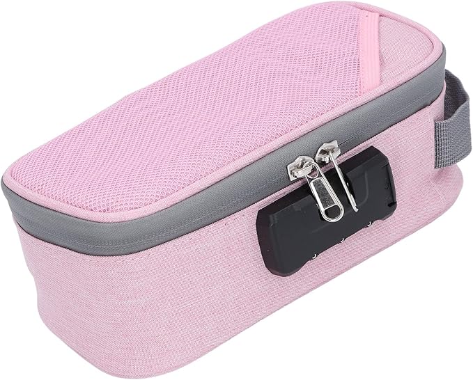 Odor Proof Pouch Organizer, Code Lock Design Smell Proof Container Portable Easy Using for Travel