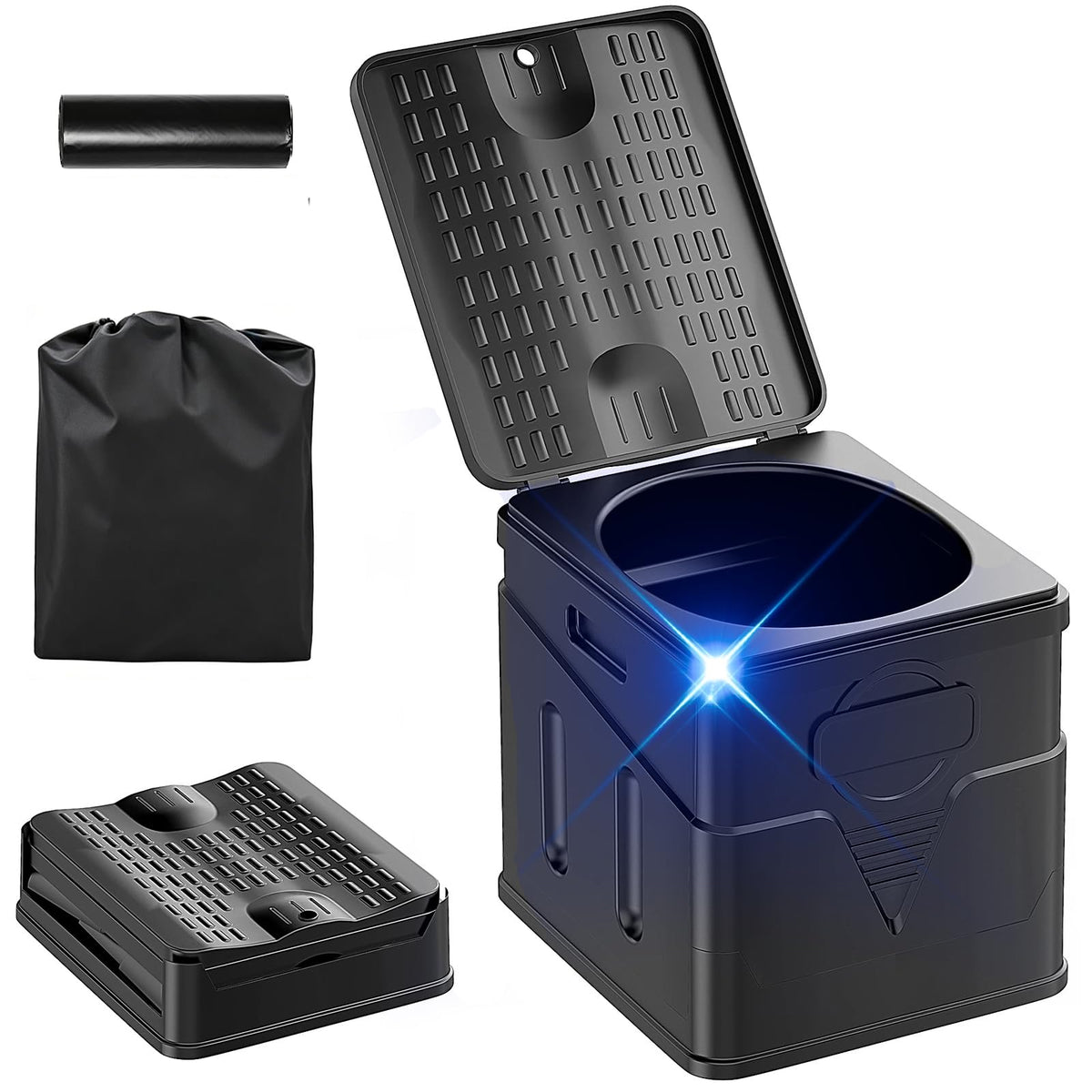 Portable Toilet,Camping Toilet Have Small Foldable Size. - Image 1