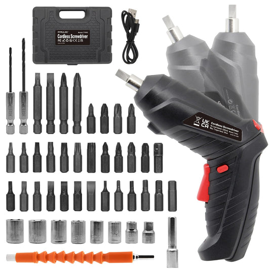 MYMULIKE Cordless Electric Screwdriver, 3.6V Rechargeable | Hand Tools - Image 1