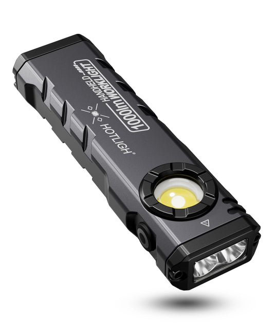 ZF8329 Rechargeable EDC Flashlight, 1000Lumens LED | Travel Essentials - Image 1