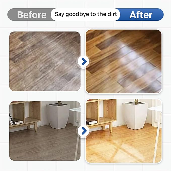 5 in 1 Floor Cleaner, 2026 New 5 in 1 Fragrance Cleaning Care Solution, Dual-Action Stain and Odor Remover for Hardwood Floors, Natural Shine for Mopping Home Kitchen Bathroom (3 Pcs)
