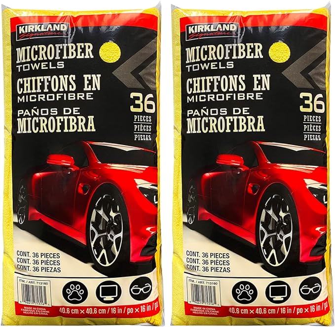Kirkland Signature Ultra High Pile Premium Microfiber Towels