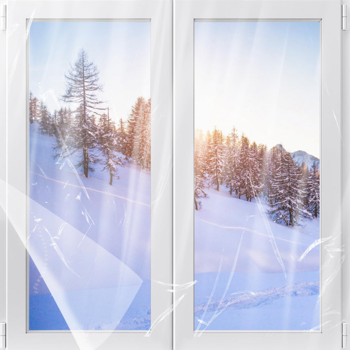 62×236in Window Insulation Kit for Winter- Thicken Indoor - Image 1