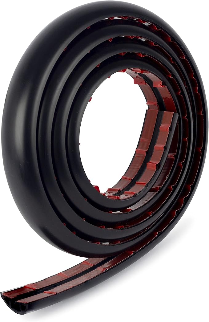 Rubber Bond TV Cord Hider Cable Protector - Strong Self Adhesive Wall Cord Cover Cable Hider - Low Profile Cable Management Wall Cord Concealer Cable Raceway