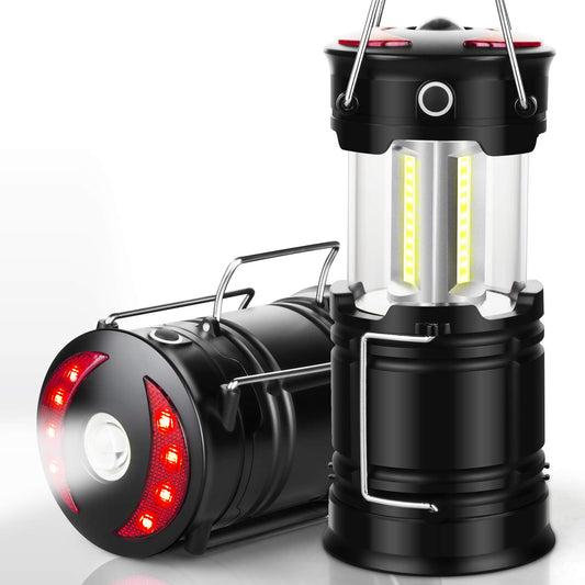 2 Pack Camping Lanterns Camping Essentials Tent Lights - Image 1