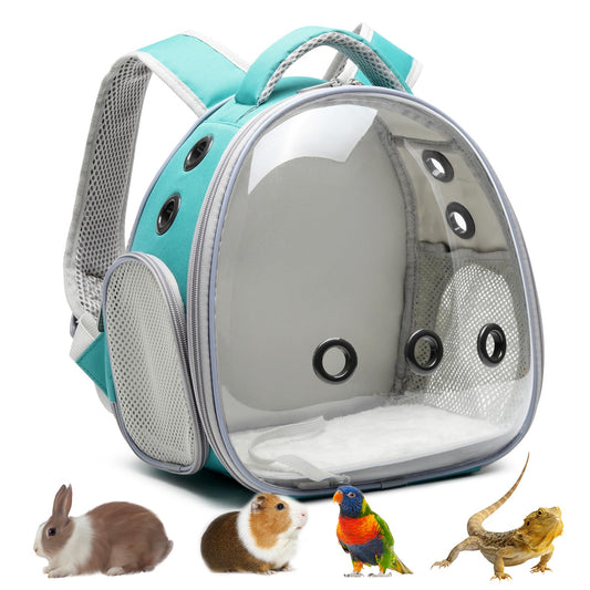 Portable Travel pet Backpack Carrier Hamster Bag Guinea - Image 1