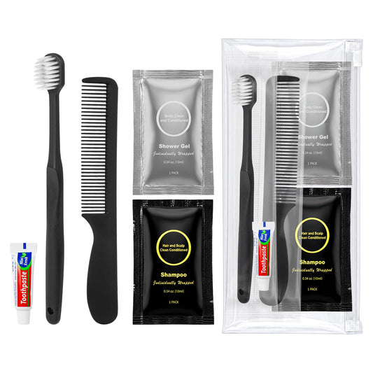Travel Toiletry Kits in Bulk Homeless Personal Hygiene Kit - Image 1