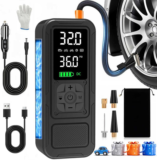Y34 Tire Inflator Portable Air Compressor,4X Faster Inflation - Image 1