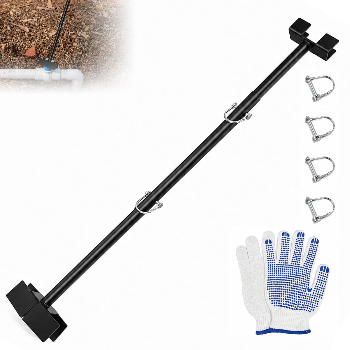 Ball Valve Wrench 3-in-1 Telescopic Water Shut Off Tool | Hand Tools - Image 1