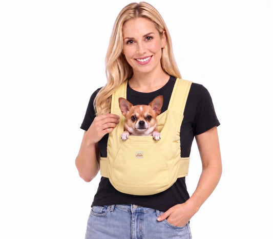 Small Dog Sling Carrier for Small Dogs, Puppies & Kittens - Image 1