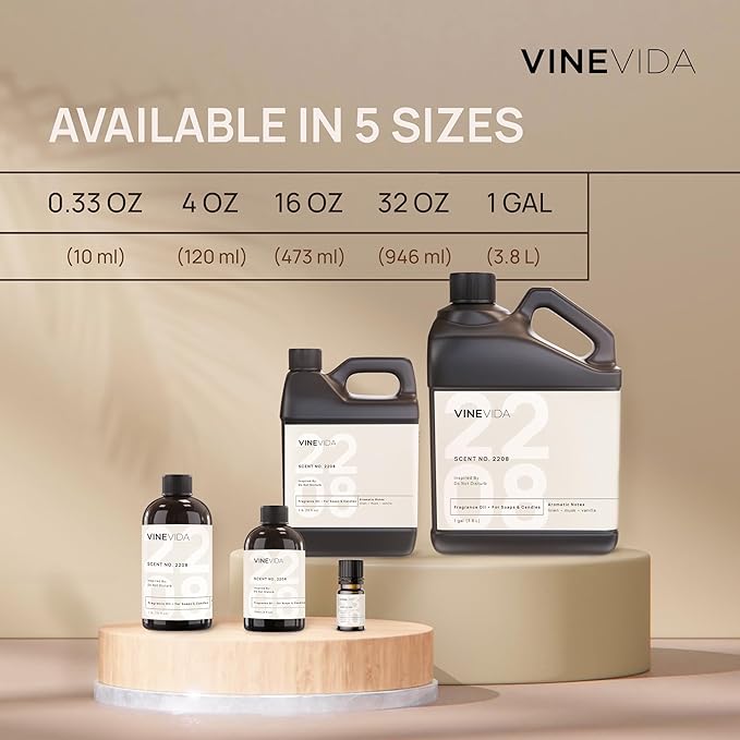 VINEVIDA [0.33oz] Cactus Blossom Fragrance Oil for Candle Making and Soap Making - Premium Candle Scents for Soy Candles