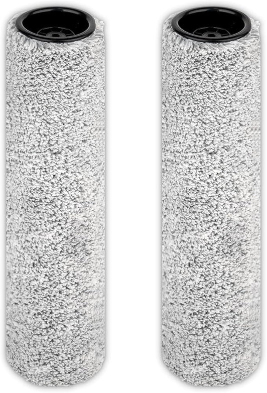 【Version 2, Detachable】(2 Pack) Floor One S9 Artist Pro Replacement Brush Rollers Compatible With Tineco Floor One S7 Pro, Floor One S6, Stretch S6 Cordless Wet Dry Vacuum Cleaner (Excluding Handle)