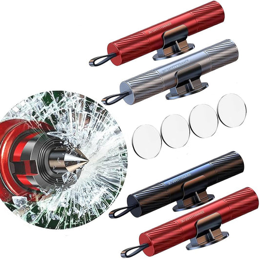 4 Pack 2026 Upgraded Safety Hammer,Safe Hammer Glass | Hand Tools - Image 1