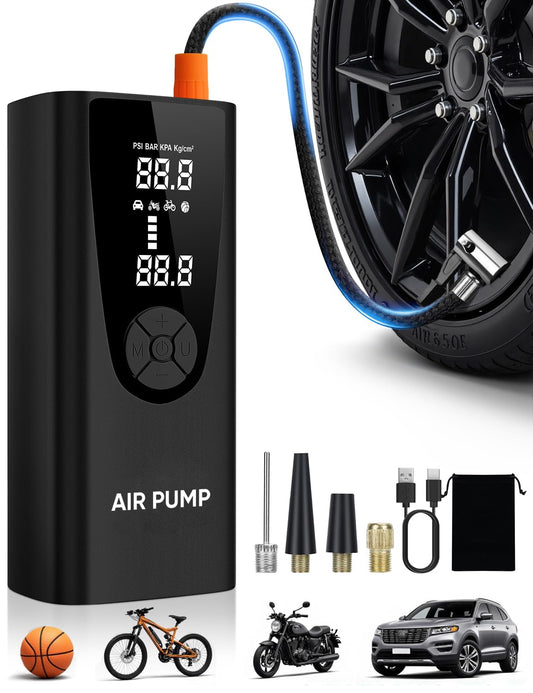Upgrade Tire Inflator Portable Air Compressor-180PSI Air - Image 1