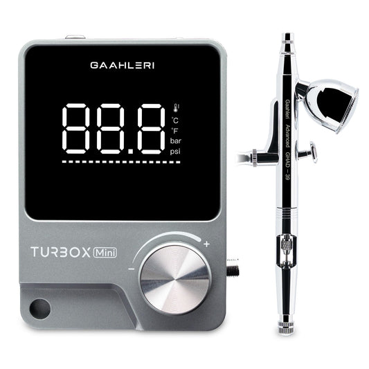 Gaahleri Airbrush Kit, Turbox mini Kit with GHAD-39 0.35mm - Image 1