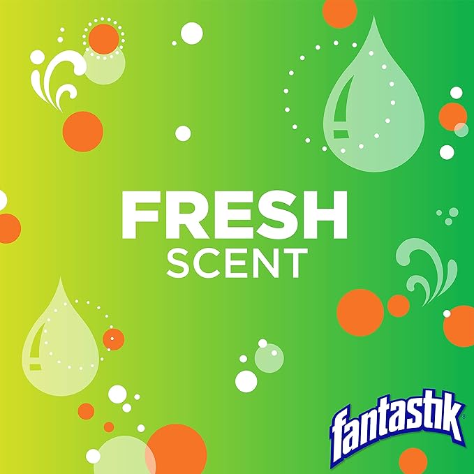 Fantastik All-Purpose Cleaner Refill, Fresh Scent, 128 oz