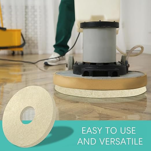 12" Scrubbing Disc for Oreck ORB550MC Orbiter Floor Machine,2 PCS Floor Buffer Pad Fits for Tile and Vinyl,Polishing Pads for ORB550MC Oreck Commercial Orbiter Hard Floor Cleaner Machine