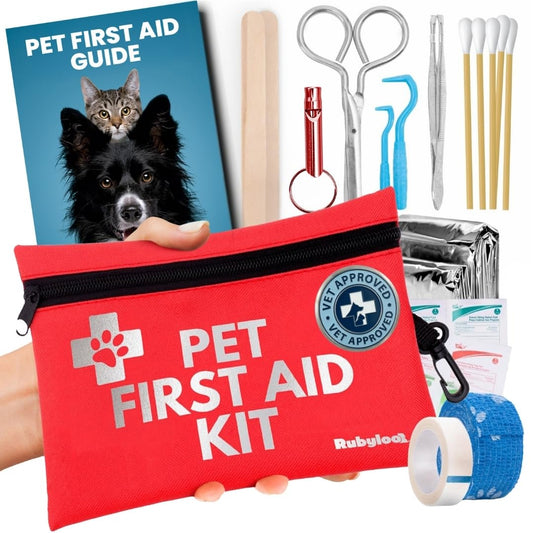 Dog First Aid Kit - Vet-Approved Emergency Kit for Dogs & - Image 1
