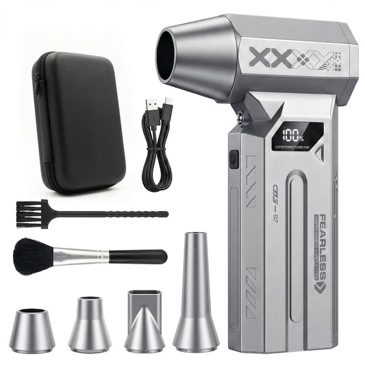 Compressed Air Duster, 120000RPM Cordless Electric Air - Image 1