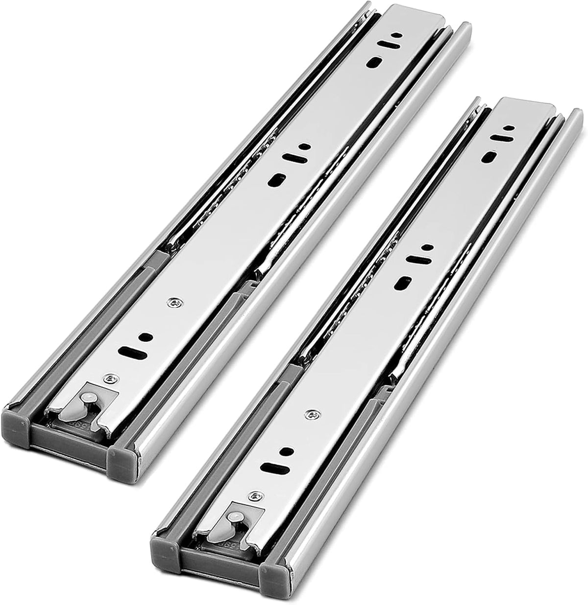Gobrico 16 inch Drawer Slides 1 Pair，Soft Close Drawer - Image 1