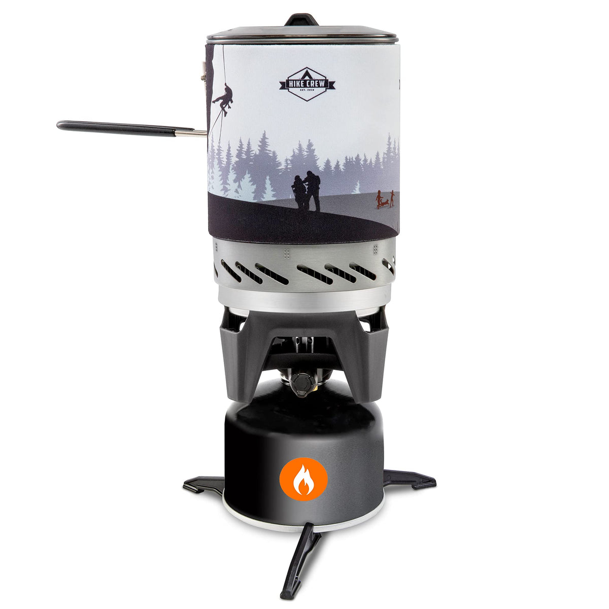 HikeCrew Portable Gas Powered Stove top & Cooking System - Image 1