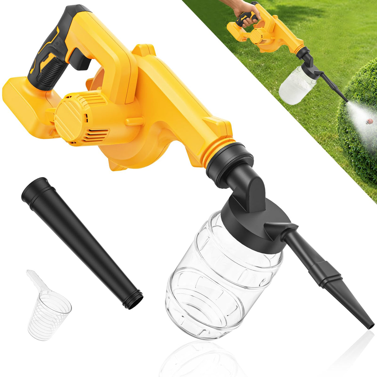Electric Diatomaceous Earth Duster Compatible for Dewalt 20V - Image 1