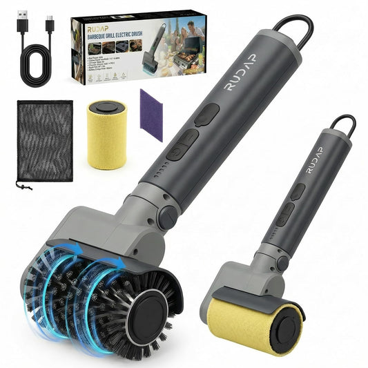 Electric Grill Brush, Cordless Grill Cleaner - Image 1