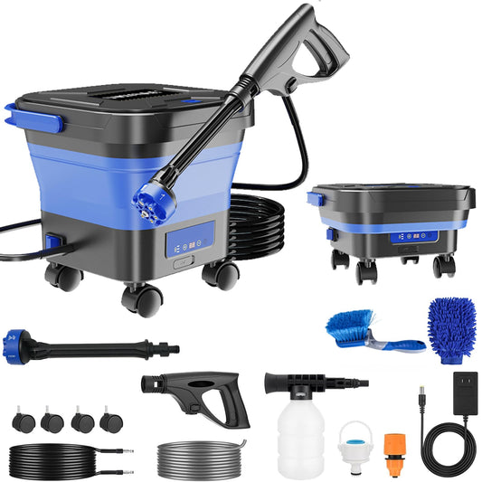 Portable Pressure Washer Rechargeable with 13L Water Tank - Image 1