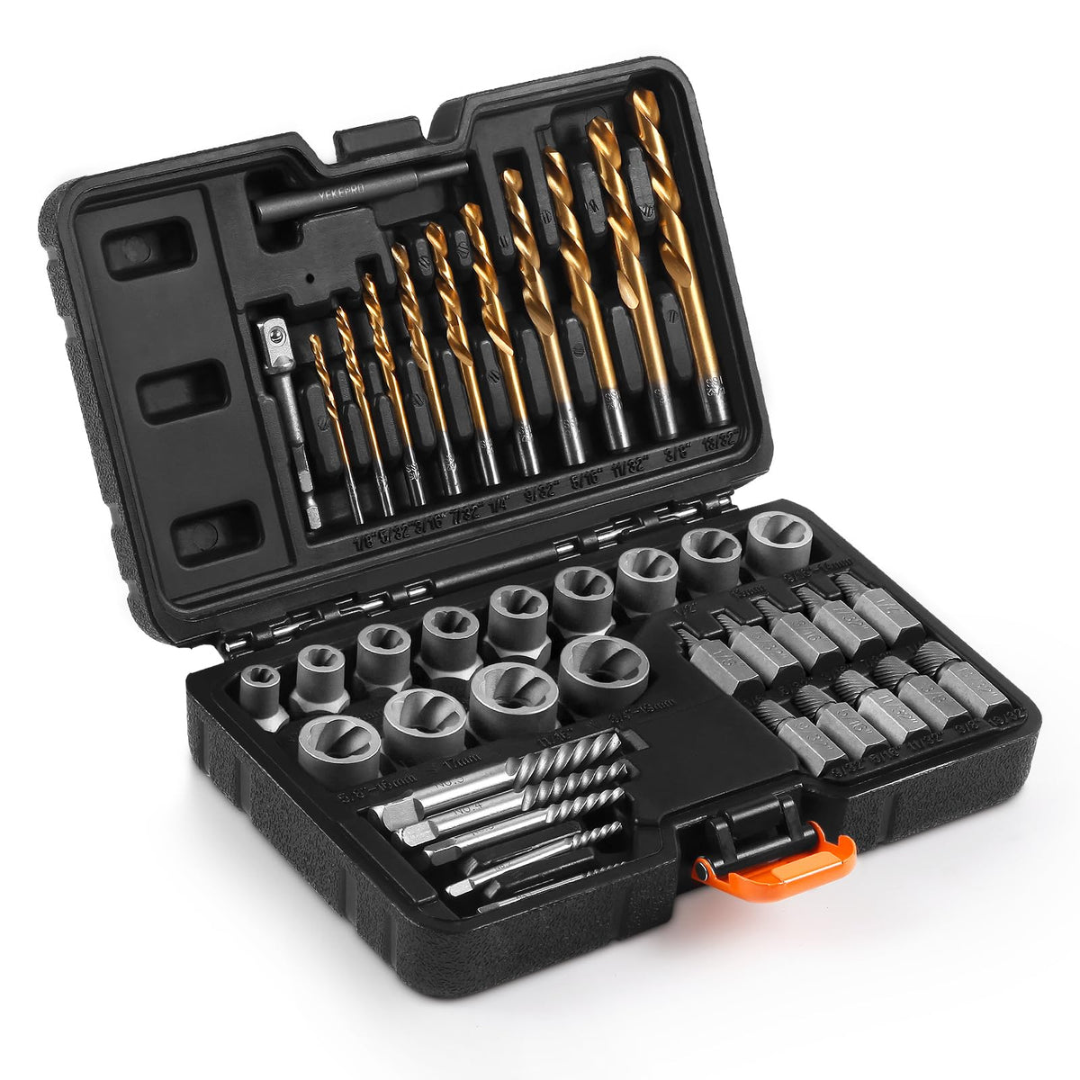 40 Pcs Broken Bolt Extractor Kit with Easy Out Screw - Image 1