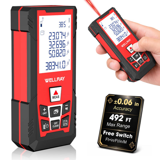 Laser Measuring Tool, 492Ft/150M Laser Measure Tool | Phone & Computer - Image 1