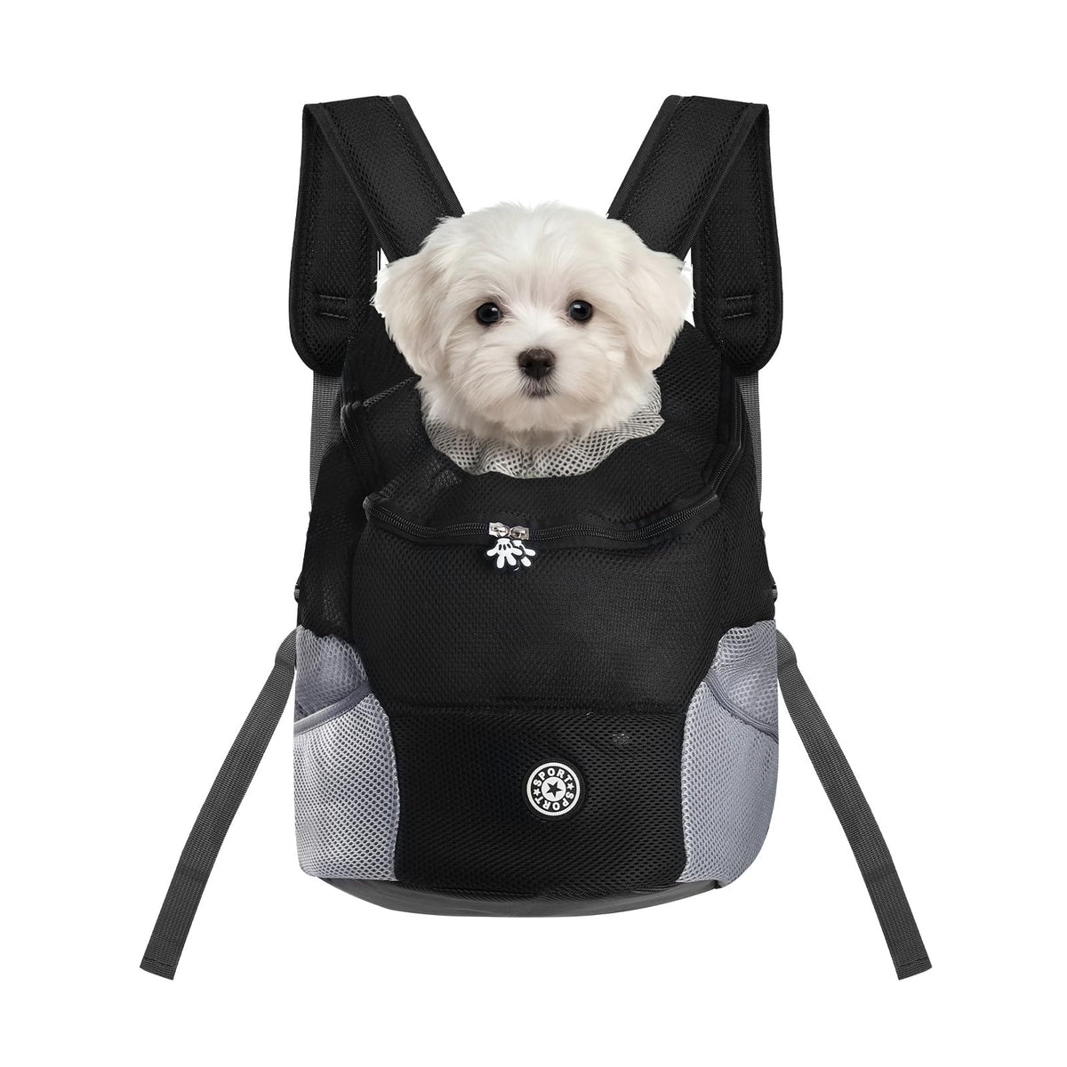 Adjustable Pet Dog Carrier Backpack,Ventilated Breathable - Image 1