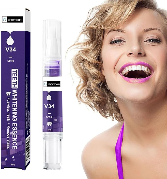 Teeth Whitening Gels Pen,Remove Stains Effective Painless Insensitive Fresh Fragrance, Travel/Dating-Friendly Color Correcting for Tooth Stain Removal (1PCS)
