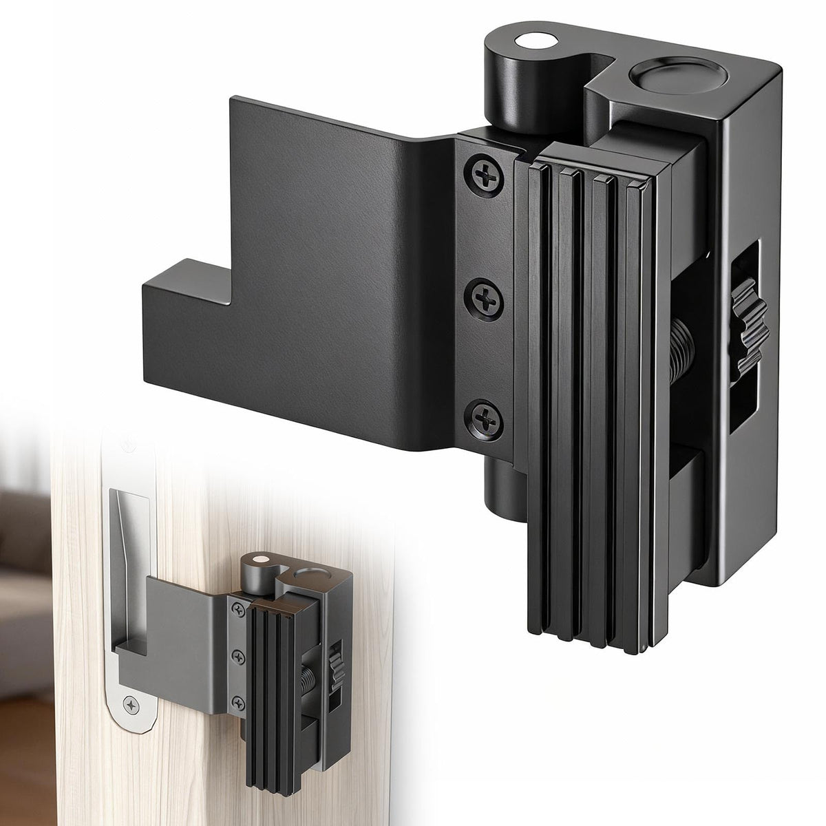 Portable Door Lock, Door Reinforcement Lock - Image 1
