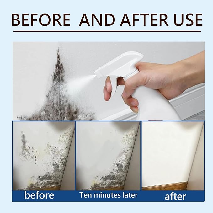 High-Efficiency Stain-Removing Spray， Wall Cleaner ，Effectively removes stains Suitable， for wood, tile, fabric, bathroom, and kitchen surfaces (3)
