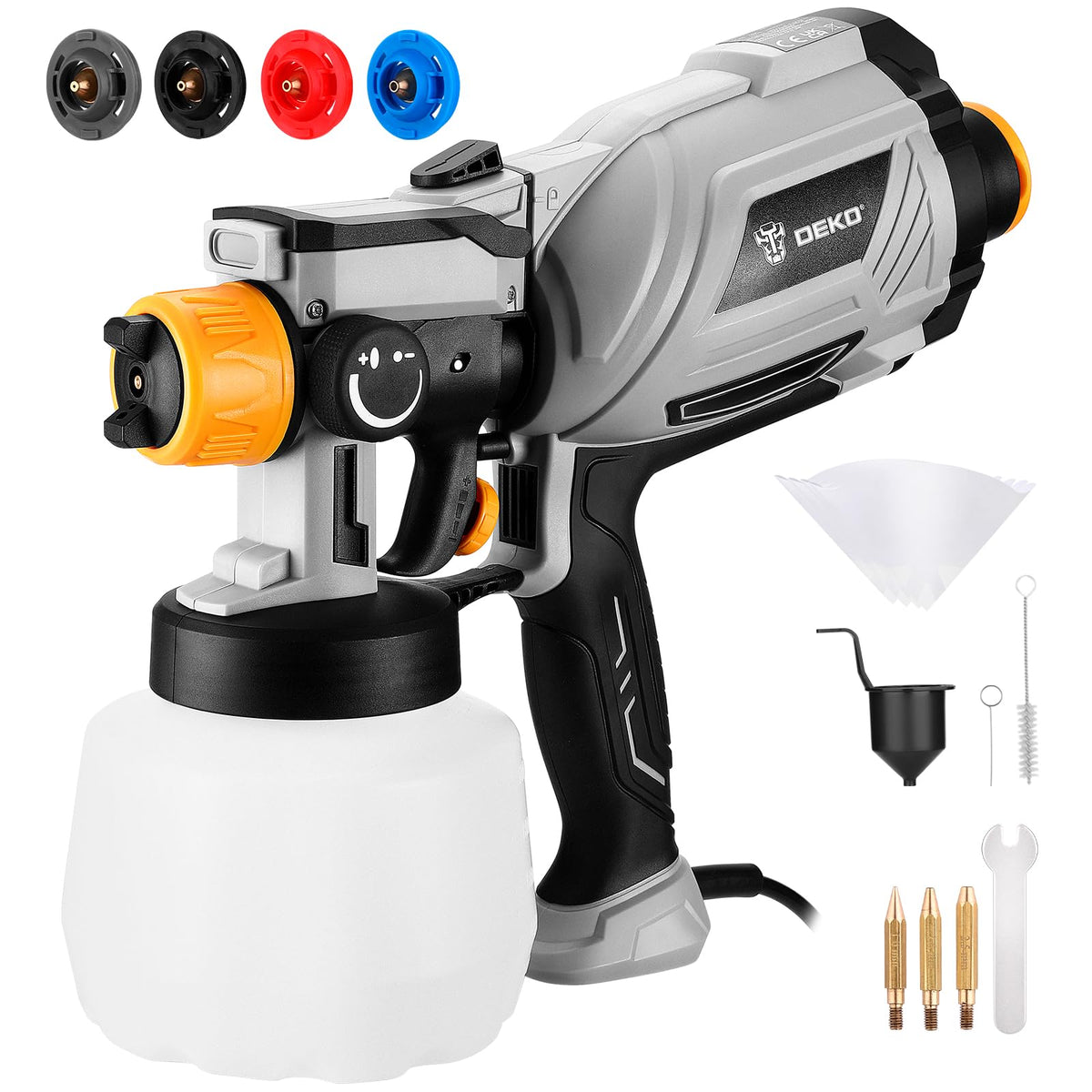 Paint Sprayer, 1000W HVLP High Power Spray Paint Gun | Home Repair - Image 1