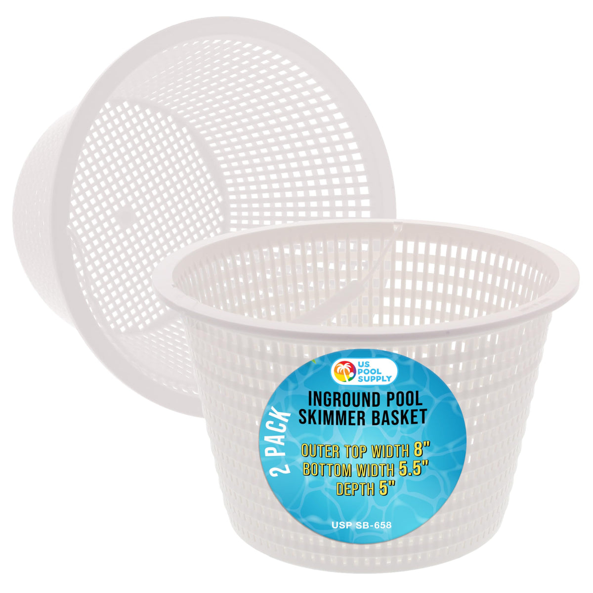 U.S. Pool Supply Swimming Pool Plastic Skimmer Replacement - Image 1