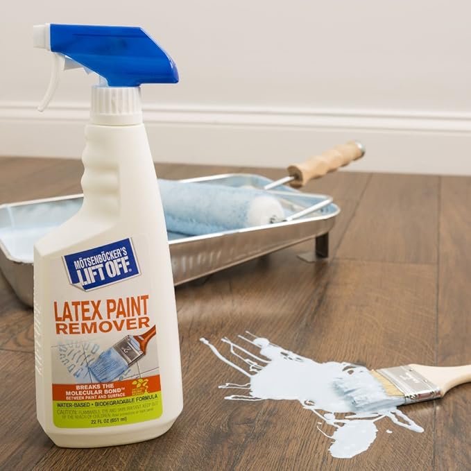 Motsenbocker’s Lift Off 41301-6PK Latex Paint Remover Spray – Safely Removes Latex Paint, Acrylics & Enamels from Multiple Surfaces, Water-Based, Biodegradable – 22 fl oz (Pack of 6)