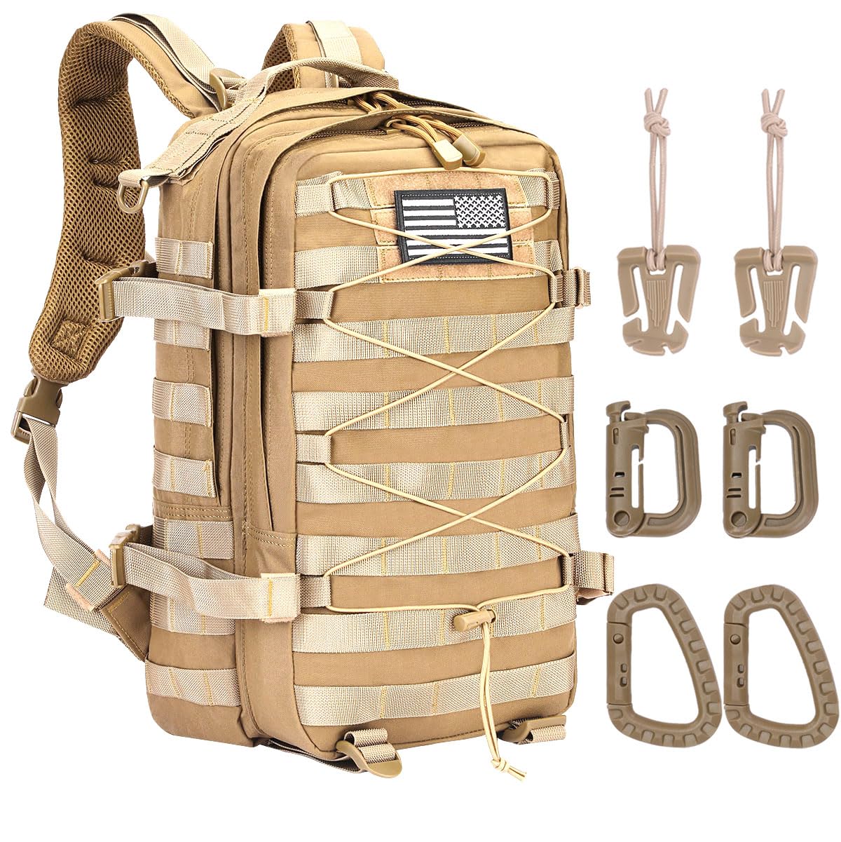 Phoking Military Tactical Backpack Waterproof 40L | Travel Essentials - Image 1