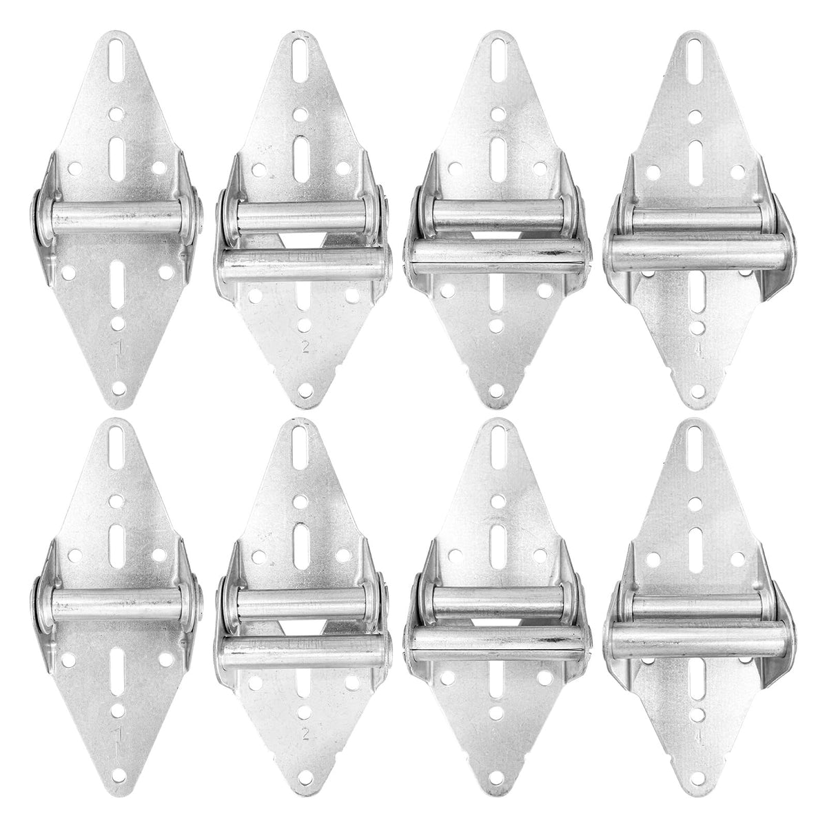 8 Pcs Garage Door Hinges #1#2#3#4 - Image 1
