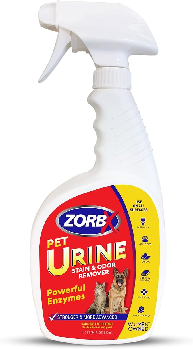 Pet Urine Stain & Odor Remover Spray, 24oz