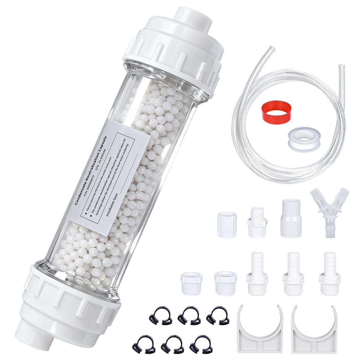 Condensate Neutralizer Kit Compatible with Rinnai, Replacement - Image 1
